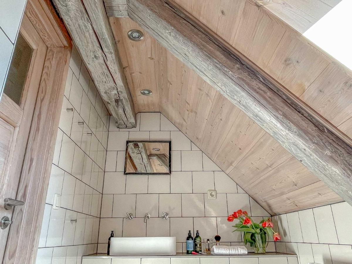 Traumhaff Historischer Kahnschifferhof Mit Kamin, Liebevoll Restauriert Vogelsang-Warsin Extérieur photo